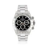 Rolex Daytona 116520 (Onbekend (willekeurig serienummer)) - Zwart wijzerplaat 40mm Staal (1/1)