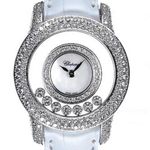 Chopard Happy Diamonds 209177-1001 (2023) - Blauw wijzerplaat Onbekend Witgoud (1/1)