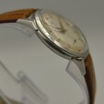 Omega Vintage ref. 2605 12 spider lugs cal 266 steel 36mm (1950) - Onbekend wijzerplaat 36mm Staal (4/8)