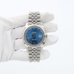 Rolex Datejust 41 126334 (Unknown (random serial)) - Blue dial 41 mm Steel case (2/6)