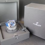 Hublot Classic Fusion Chronograph 541NX7170RX (2023) - Blue dial 42 mm Titanium case (6/6)