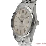 Rolex Datejust 1601 (1973) - Silver dial 36 mm White Gold case (6/8)