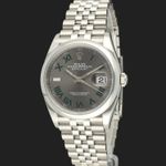 Rolex Datejust 36 126200 (2021) - Grey dial 36 mm Steel case (1/8)