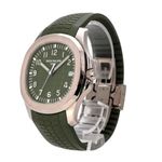 Patek Philippe Aquanaut 5168G-010 (2020) - Green dial 42 mm White Gold case (3/8)