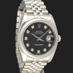 Rolex Datejust 36 116234 (2018) - Black dial 36 mm Steel case (4/8)