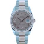 Rolex Datejust 36 126231 (2025) - Pink dial 36 mm Gold/Steel case (1/6)