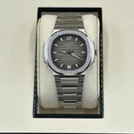 Patek Philippe Nautilus 7118/1200A-011 (2024) - Grijs wijzerplaat 35mm Staal (5/8)