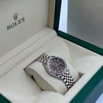 Rolex Datejust 31 278381RBR (2024) - Bruin wijzerplaat 31mm Staal (3/8)