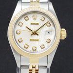 Rolex Lady-Datejust 79173 (2001) - Zilver wijzerplaat 26mm Goud/Staal (1/7)