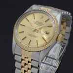 Rolex Datejust 36 16013 (1987) - Goud wijzerplaat 36mm Goud/Staal (7/7)