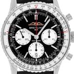 Breitling Navitimer 1 B01 Chronograph AB0138211B1P1 (2025) - Zwart wijzerplaat 43mm Staal (1/7)