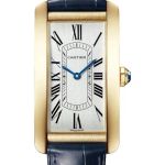 Cartier Tank Américaine WGTA0300 (2026) - Zilver wijzerplaat 24mm Geelgoud (1/1)