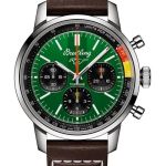 Breitling Top Time AB01762A1L1X1 (2026) - Green dial 41 mm Steel case (1/1)