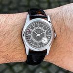 Patek Philippe Calatrava 6000G-010 (Unknown (random serial)) - Grey dial 37 mm White Gold case (6/7)