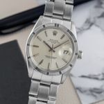 Rolex Oyster Perpetual Date 1501 (1969) - Zilver wijzerplaat 34mm Staal (3/8)