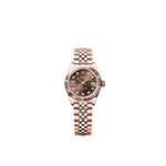 Rolex Lady-Datejust 279175 (2025) - Brown dial 28 mm Rose Gold case (1/1)