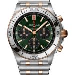Breitling Chronomat 42 UB0134131L1U1 (2026) - Groen wijzerplaat 43mm Goud/Staal (1/1)