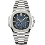 Patek Philippe Nautilus 5712/1A-001 (Unknown (random serial)) - Blue dial 40 mm Steel case (1/8)