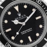 Rolex Submariner No Date 5513 (1988) - Zwart wijzerplaat 40mm Staal (5/8)