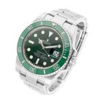 Rolex Submariner Date 116610LV (2015) - Green dial 40 mm Steel case (2/5)