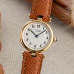 Cartier Vendome W1005354 (1990) - Silver dial 24 mm Silver case (3/8)