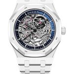 Audemars Piguet Royal Oak Double Balance Wheel Openworked 15416CB.OO.1225CB.01 (2025) - Blue dial 41 mm Ceramic case (1/1)