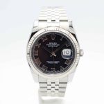 Rolex Datejust 36 116234 (2015) - Zwart wijzerplaat 36mm Staal (1/7)