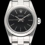 Rolex Oyster Perpetual 26 76094 (2005) - Black dial 26 mm Steel case (1/6)