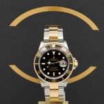 Rolex Submariner Date 16613 (2009) - Black dial 40 mm Gold/Steel case (1/7)