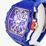 Richard Mille RM 035 RM35-03 FQ (2025) - Transparant wijzerplaat 43mm Carbon (3/8)