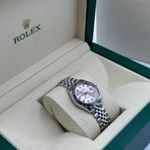 Rolex Lady-Datejust 279174 (2024) - Pink dial 28 mm Steel case (3/8)