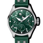 IWC Big Pilot IW503608 (2024) - Groen wijzerplaat 46mm Staal (1/1)