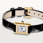 Cartier Tank Louis Cartier WGTA0352 (2025) - Silver dial 17 mm Yellow Gold case (3/8)