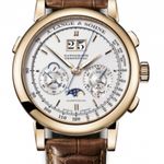 A. Lange & Söhne Datograph 410.032 (Unknown (random serial)) - Silver dial 41 mm Rose Gold case (1/1)