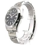Rolex Oyster Perpetual 41 124300 (2025) - Black dial 41 mm Steel case (4/8)