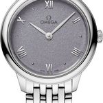 Omega De Ville 434.10.28.60.03.001 (2024) - Paars wijzerplaat 27mm Staal (1/1)