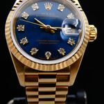 Rolex Lady-Datejust 79178 (1990) - Champagne dial 26 mm Yellow Gold case (2/4)