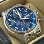 IWC Pilot Chronograph IW388102 (2024) - Blauw wijzerplaat 41mm Staal (6/8)