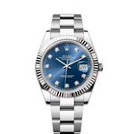 Rolex Datejust 41 126334 (2024) - Blauw wijzerplaat 41mm Staal (1/8)