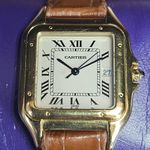 Cartier Panthère 1060 (1990) - Champagne dial 27 mm Yellow Gold case (3/5)