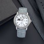 Blancpain Léman 2160-1127-53 (2005) - White dial 39 mm Steel case (1/8)