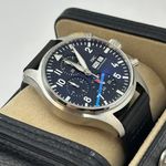 IWC Pilot Chronograph IW378001 (2023) - Zwart wijzerplaat 43mm Staal (4/8)