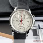 IWC Portuguese Yacht Club Chronograph IW390502 (2015) - Zilver wijzerplaat 44mm Staal (3/8)