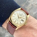 Rolex Datejust 1601/8 (1961) - Silver dial 36 mm Yellow Gold case (5/8)