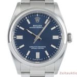 Rolex Oyster Perpetual 126000 (Unknown (random serial)) - Turquoise dial 36 mm Steel case (8/8)