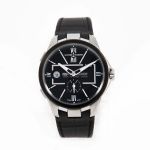 Ulysse Nardin Dual Time 243-20/42 (2025) - Black dial 43 mm Steel case (3/8)