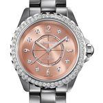 Chanel J12 H2564 (2023) - Pink dial 38 mm Ceramic case (1/1)