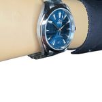 Omega Seamaster Aqua Terra 220.10.41.21.03.001 (2024) - Blue dial 13 mm Steel case (5/8)