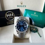 Rolex Datejust 41 126300 (2025) - Blauw wijzerplaat 41mm Staal (1/8)