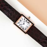 Cartier Tank Solo W5200024 (2019) - Zilver wijzerplaat 31mm Roségoud (1/8)